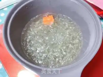 Make Beef gold fried rice step 1