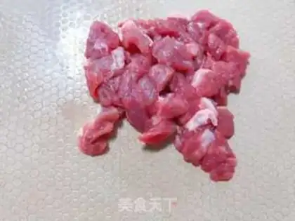 Make Beef gold fried rice step 3