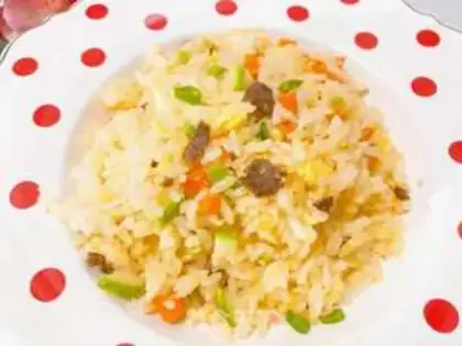 Make Beef gold fried rice step 13