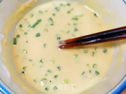 Make Eel egg burrito step 4