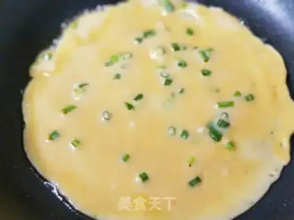 Make Eel egg burrito step 6