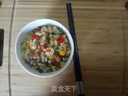 Make Beef fried rice step 8