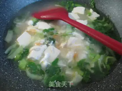 Make ♪ A pickle of ducks and tofu ♪ step 4