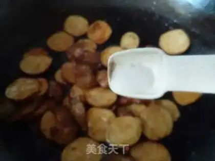 Make Five flowers for a chicken step 8