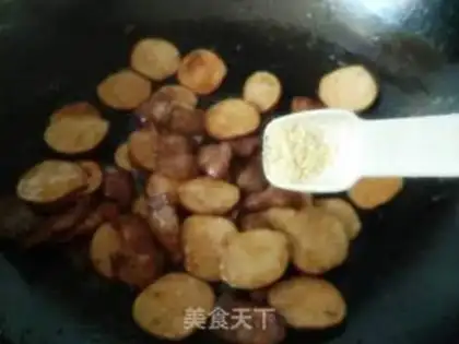 Make Five flowers for a chicken step 9
