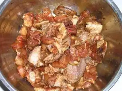 Make Spicy chicken step 0