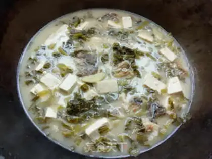 Make Sour tofu soup step 10