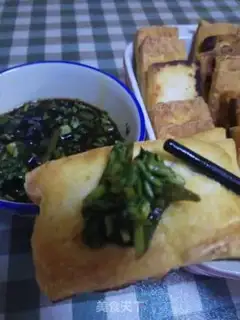 Make Fried tofu step 5