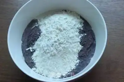 Make Black rice cake step 0