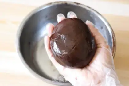 Make Coffee-bean cookies step 6