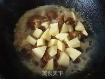 Make Potato fried chicken wings step 9