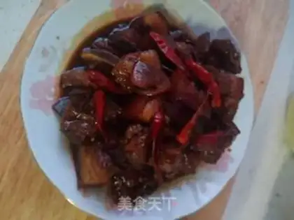 Make Mao red meat step 6