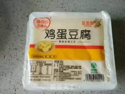 Make Eggs, tofu, shrimp step 0
