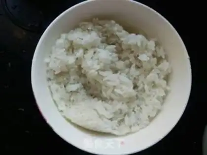 Make Onion egg fried rice step 0