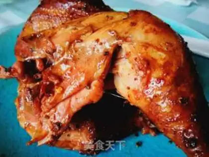 Make Spicy chicken step 21
