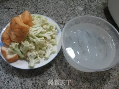 Make Tofu broccoli step 0