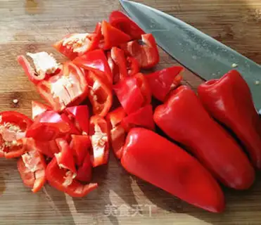 Make Homemade garlic peppers step 3