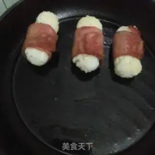 Make Bacon roll step 4