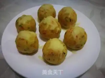 Make Potato ball step 9