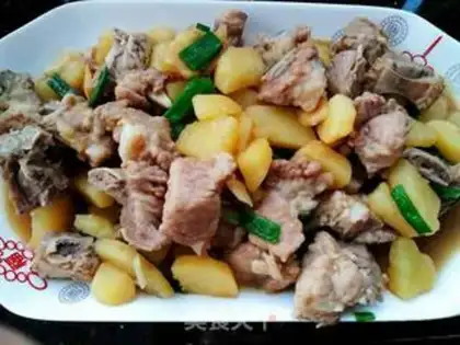 Make Potato ribs step 7