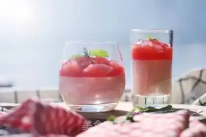 Make Watermelon yogurt step 9