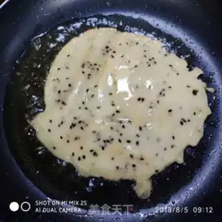 Make Sesame pancakes step 2