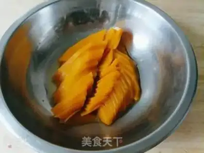 Make Pumpkin fry step 2