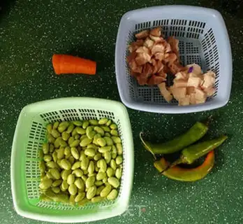 Make Pepper soy rice step 0