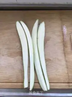 Make Shrimp-covered silk step 1