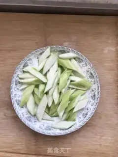 Make Shrimp-covered silk step 2