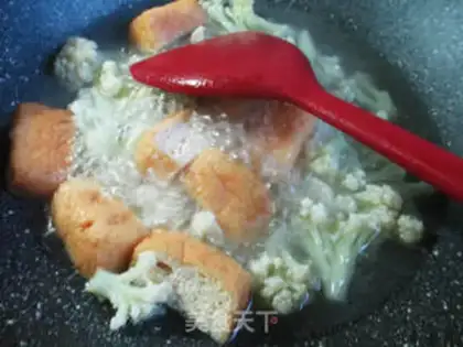 Make Tofu broccoli step 2