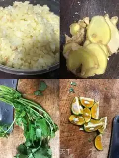 Make Garlic claws step 1
