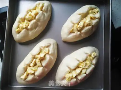 Make Scramble-shaped sugar, butter pack step 12