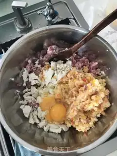 Make Lian tofu burger step 2
