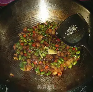 Make Pepper soy rice step 11