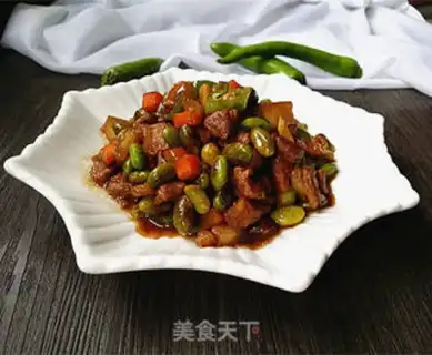 Make Pepper soy rice step 12