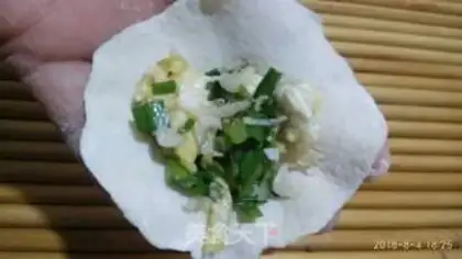 Make Eggs, shrimp, dumplings step 10