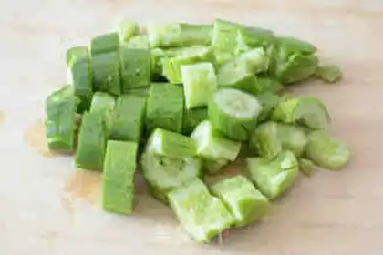 Make Shoot the cucumber step 6