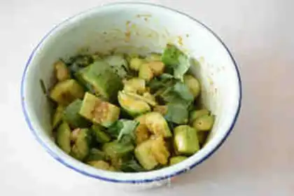 Make Shoot the cucumber step 7