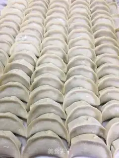 Make Soybeans pork dumplings step 5