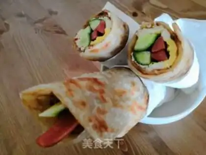 Make Delicious burrito step 6