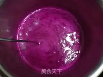 Make Flamingo mousse cake step 7
