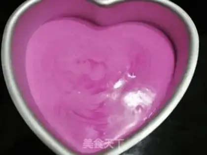 Make Flamingo mousse cake step 10