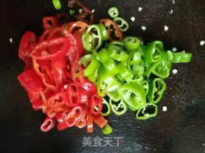 Make Twin bean petals step 4