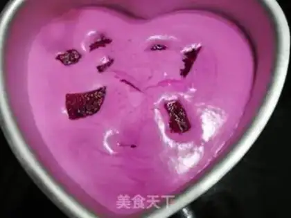 Make Flamingo mousse cake step 11