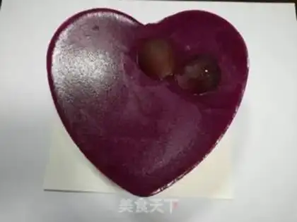 Make Flamingo mousse cake step 15