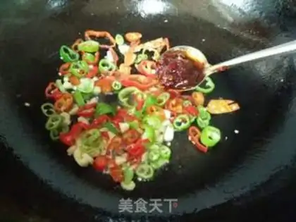 Make Twin bean petals step 9