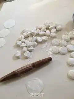Make Cream dumplings step 8