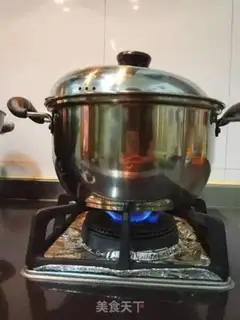 Make The fresh sea with green bean bone soup step 5