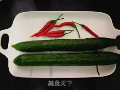 Make Garlic cucumber step 0